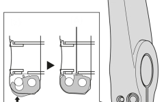 Shimano Safety Plate for left Road Crank Arm FC-M580